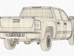 GENERIC PICKUP TRUCK 19 3D Модель