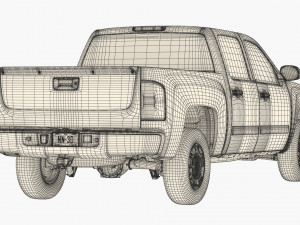 GENERIC PICKUP TRUCK 19 3D Модель