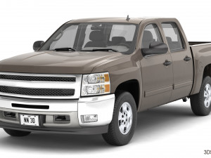 GENERIC PICKUP TRUCK 19 3D Модель