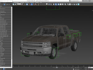 GENERIC PICKUP TRUCK 19 3D Модель