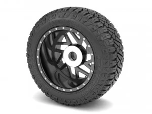 off road wheel and tire 13 3D Model