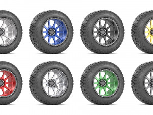 off road wheel and tire 14 3D Model