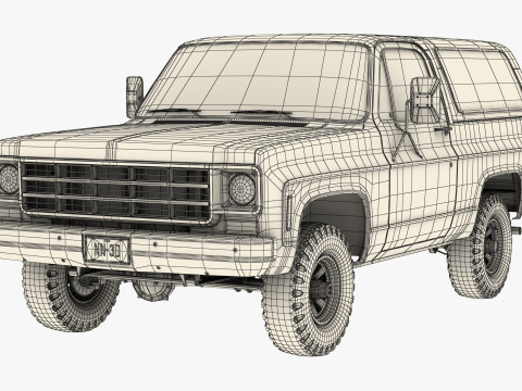 Generic SUV 20 3D Model