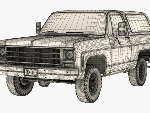 Generic SUV 20 3D Model