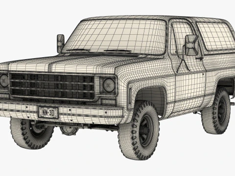 Generic SUV 20 3D Model