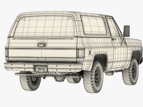 Generic SUV 20 3D Model