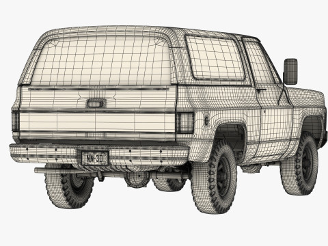 Generic SUV 20 3D Model