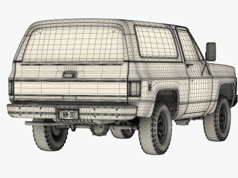 Generic SUV 20 3D Model