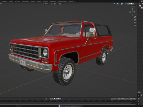 Generic SUV 20 3D Model