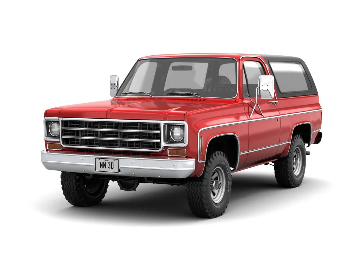 Generic SUV 20 3D Model .c4d .max .obj .3ds .fbx .stl .blend 
