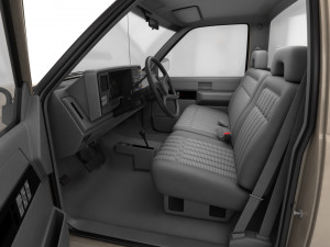Generic pickup truck 21 Model 3D