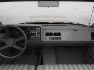 Generic pickup truck 21 3D Model