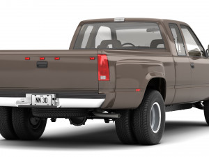 Generic pickup truck 26 Modelo 3D