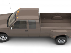 Generic pickup truck 26 Modelo 3D
