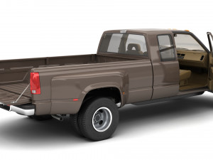 Generic pickup truck 26 Modelo 3D