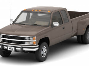 Generic pickup truck 26 Modelo 3D