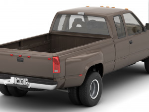 Generic pickup truck 26 Modelo 3D