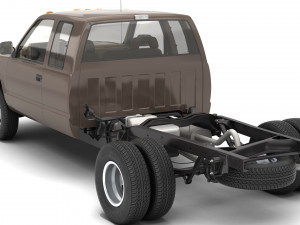 Generic pickup truck 26 Modelo 3D