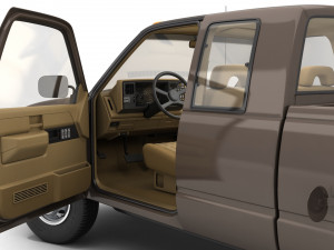 Generic pickup truck 26 Modelo 3D