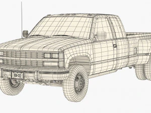 Camioncino generico 26 Modello 3D