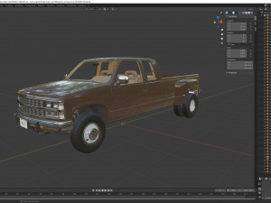 Generic pickup truck 26 Modelo 3D