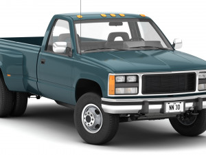 Generic pickup truck 24 Modello 3D