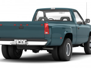 Generic pickup truck 24 Modello 3D