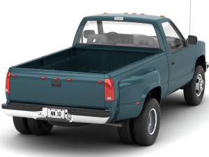 Generic pickup truck 24 Modello 3D