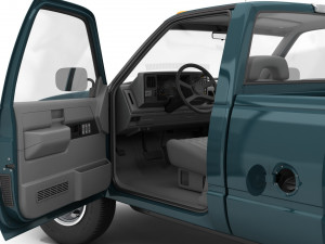 Generic pickup truck 24 Modello 3D