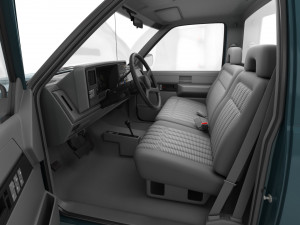 Generic pickup truck 24 Modello 3D