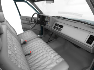 Generic pickup truck 24 3D Model