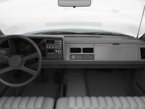 Generic pickup truck 24 Modello 3D
