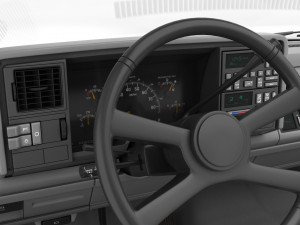 Generic pickup truck 24 Modello 3D