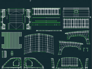Generic pickup truck 24 Modello 3D