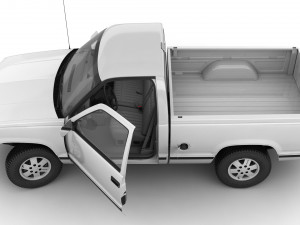 Generic pickup truck 22 Modello 3D
