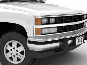 Generic pickup truck 22 Modello 3D