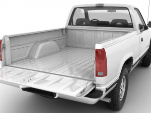 Generic pickup truck 22 Modello 3D