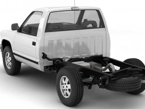 Camioncino generico 22 Modello 3D