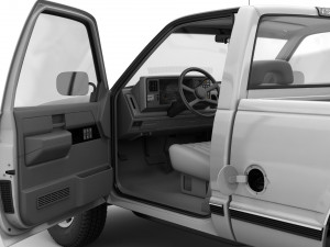 Generic pickup truck 22 Modello 3D