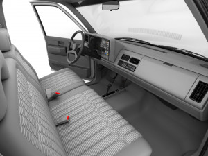 Generic pickup truck 22 Modello 3D