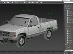 Camioncino generico 22 Modello 3D