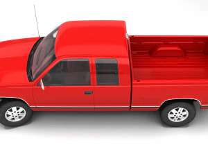 Camioncino generico 25 Modello 3D