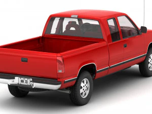 Camioncino generico 25 Modello 3D