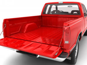 Generic pickup truck 25 3Dモデル