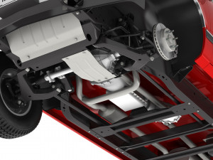 Generic pickup truck 25 3Dモデル