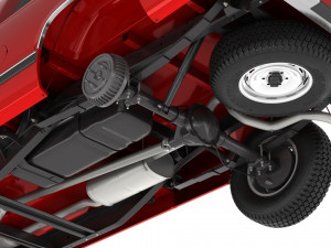 Generic pickup truck 25 3Dモデル