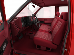 Generic pickup truck 25 3Dモデル