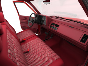 Generic pickup truck 25 3Dモデル