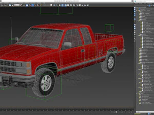 Camioncino generico 25 Modello 3D