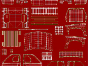 Camioncino generico 25 Modello 3D